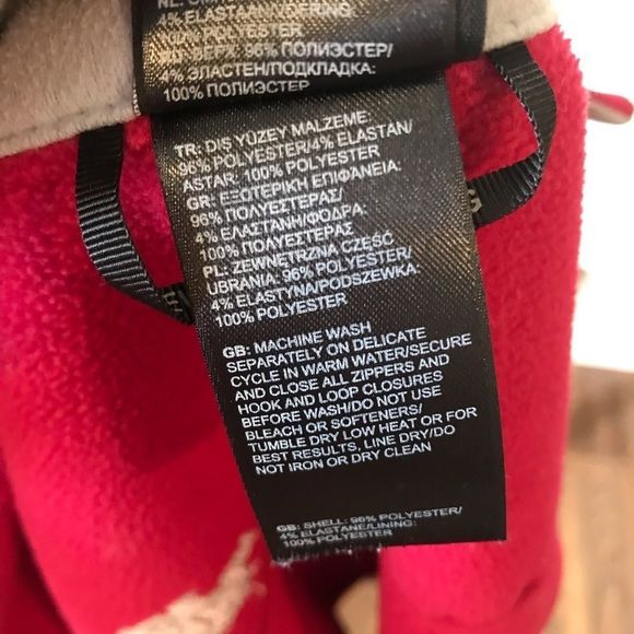 THE NORTH FACE Apex Bionic Jacket Rose Red Heather Size Small LIKE NEW - Picture 14 of 15